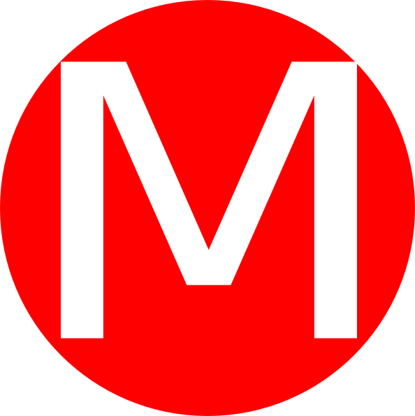 Red M Clip Art At Clker Com   Vector Clip Art Online Royalty Free    
