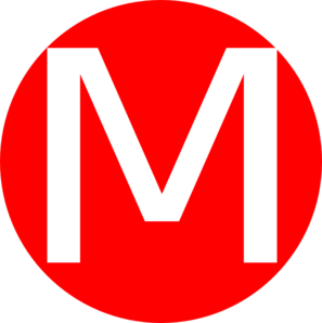 Red M Clip Art At Clker Com   Vector Clip Art Online Royalty Free