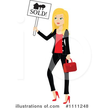 Royalty Free  Rf  Real Estate Clipart Illustration  1111248 By Rosie