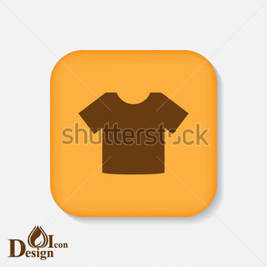 Square Orange Web Button