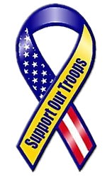Support Our Troops Ribbon Multi   Http   Www Wpclipart Com Armed