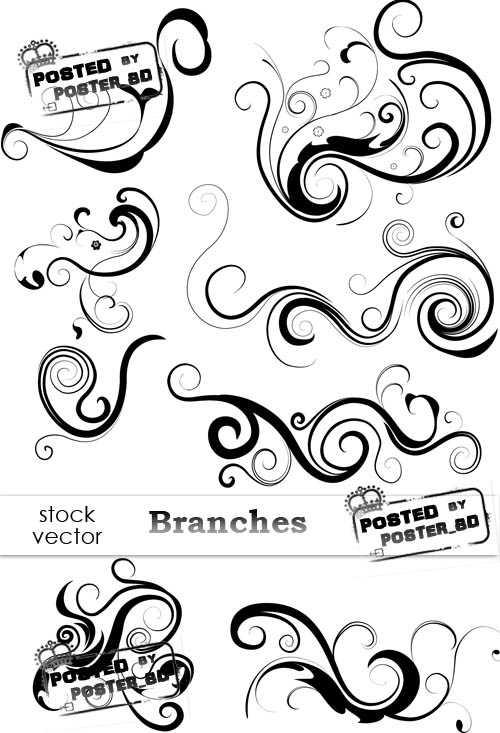 Swirls Vector   Free Vector Graphics   Art Design Blog