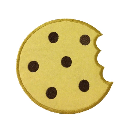 Bitten Chocolate Chip Cookie Clipart     Chocolate Chip Cookie With A