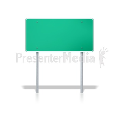 Interstate Road Sign   Presentation Clipart   Great Clipart For