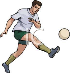 Kicking A Soccer Goal Clipart   Clipart Panda   Free Clipart Images