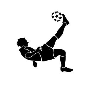 Kicking Soccer Ball Silhouette   Clipart Panda   Free Clipart Images