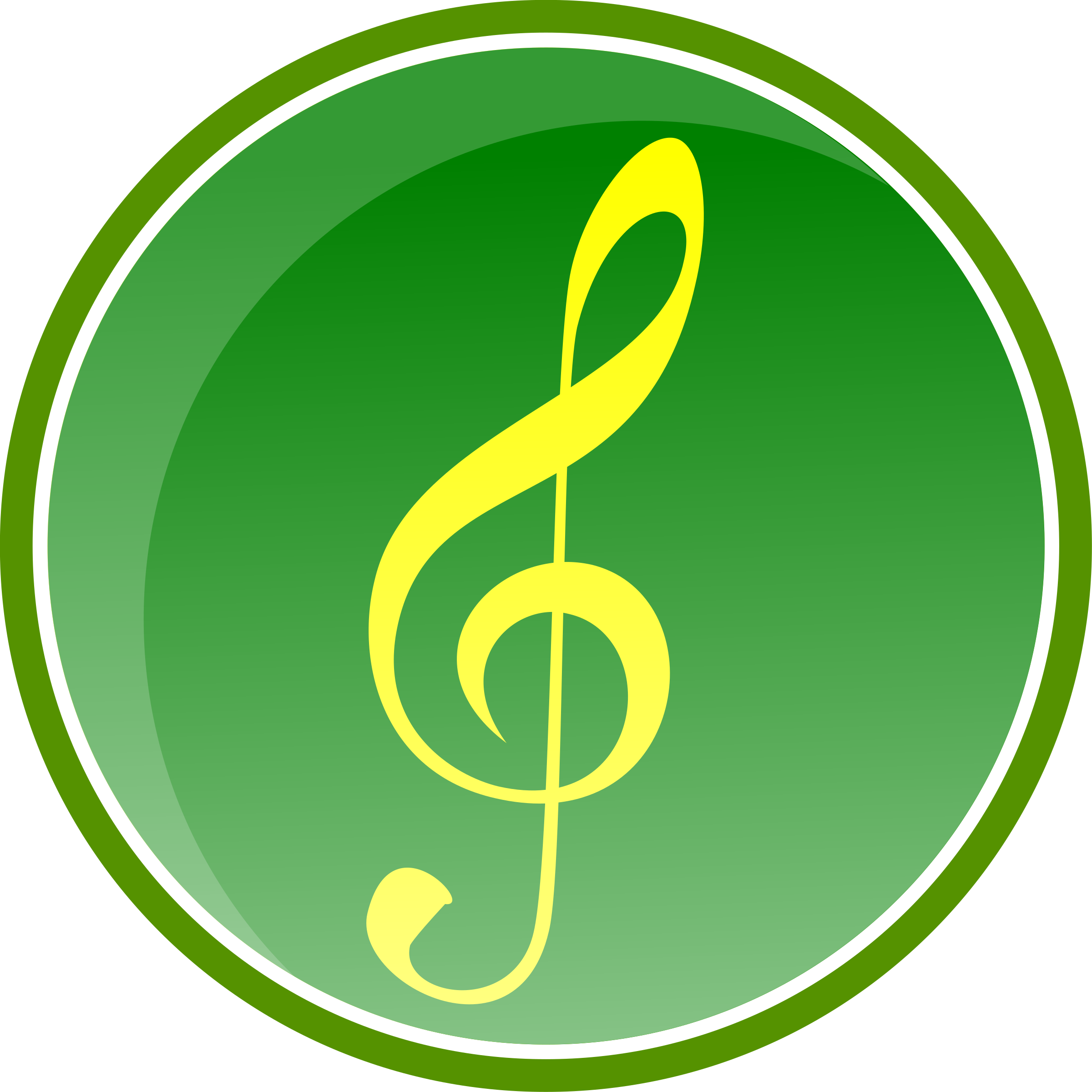 Music Icon Green 2 By Gsagri04