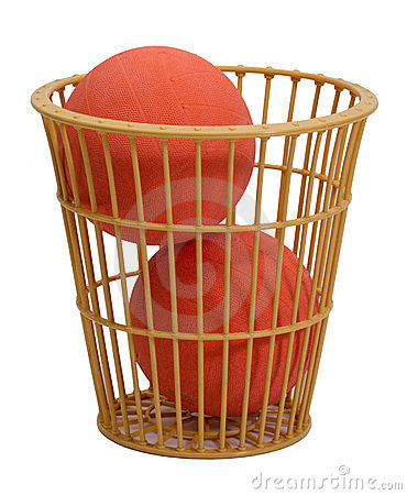 Net Ball Or Chair Ball With Basket One Of The Indoor And Out Door