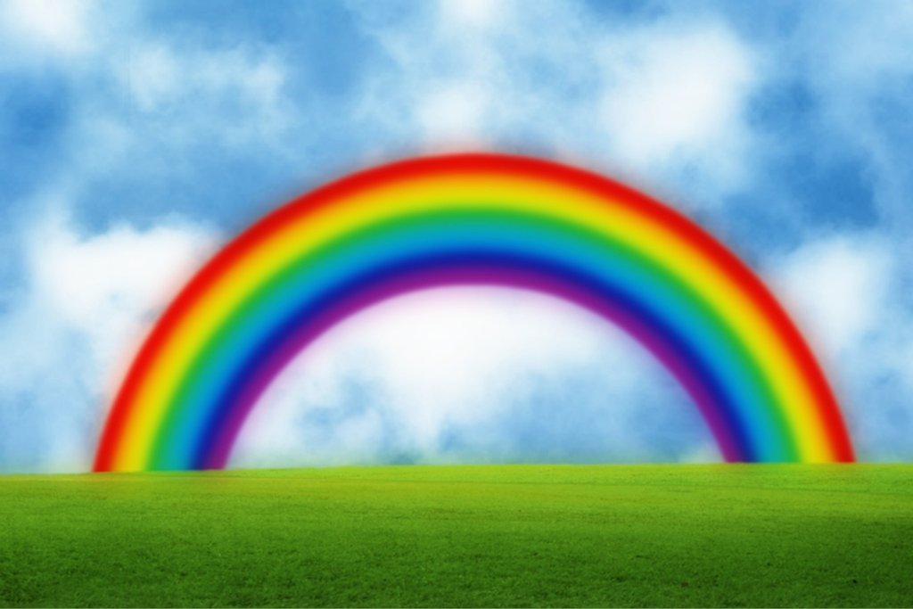 Premade Rainbow Summer Background   Clipart Best   Clipart Best