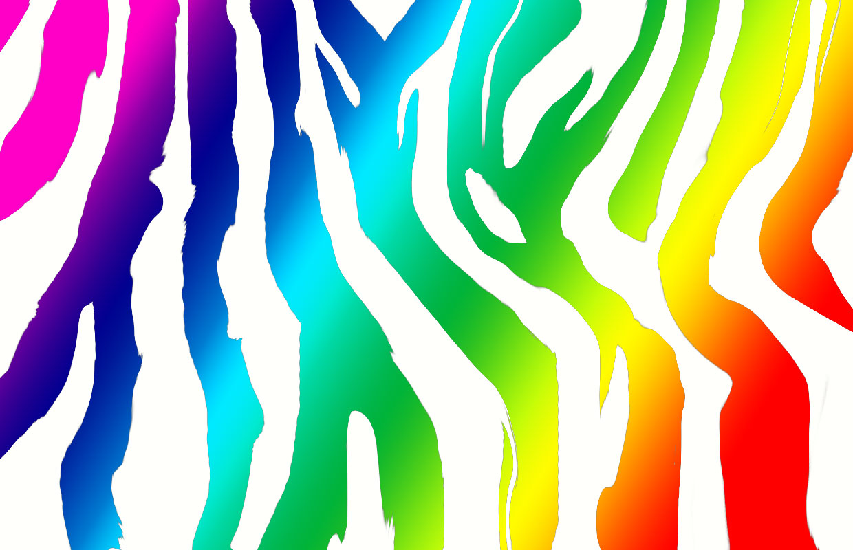 Rainbow Zebra Background   Clipart Best