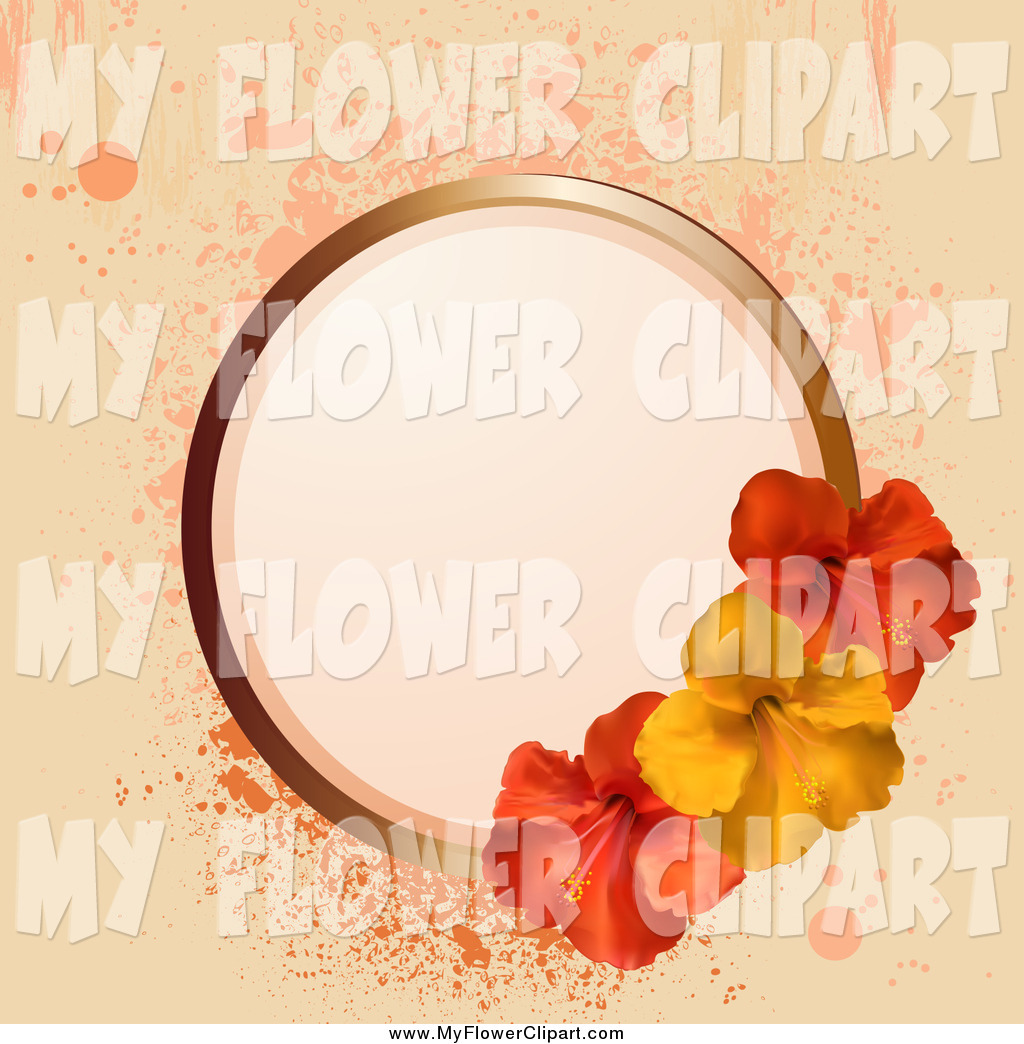 Red And Yellow Flower Clip Art