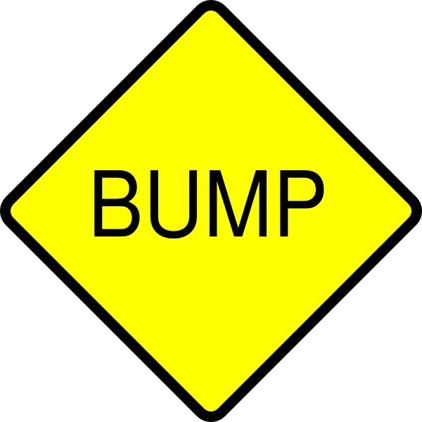 Road Sign Bump Clip Art At Clker Com   Vector Clip Art Online Royalty