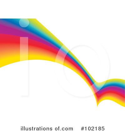 Royalty Free  Rf  Rainbow Background Clipart Illustration By Milsiart
