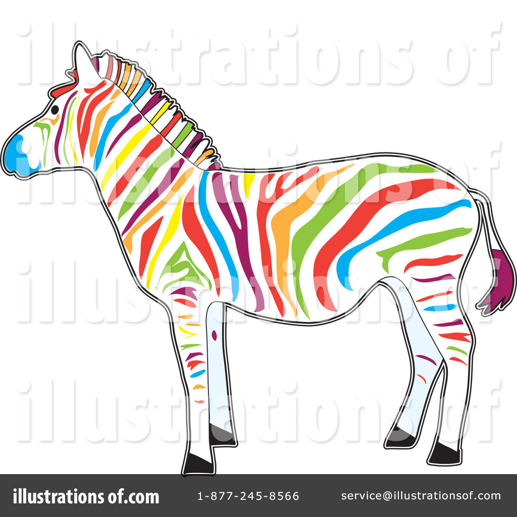 Royalty Free  Rf  Zebra Clipart Illustration By Maria Bell   Stock