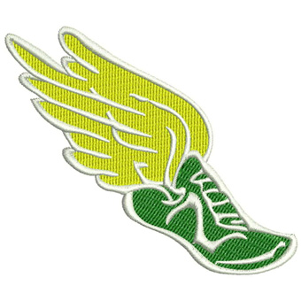 Track Shoe With Wings Team Colors Track Shoe