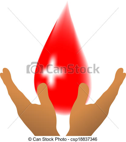 Vector   Blood Donation Sign   Stock Illustration Royalty Free