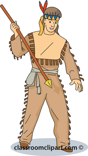 American Indian   Native American Indian 05a   Classroom Clipart
