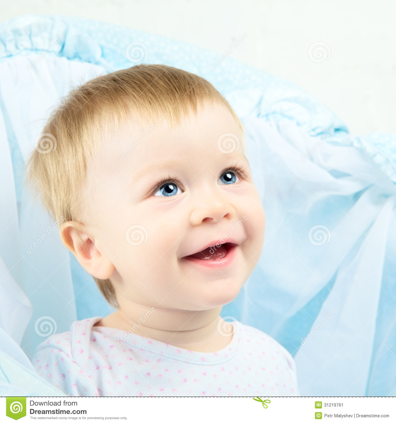 Beautiful Baby Portrait Stock Image   Image  31219761