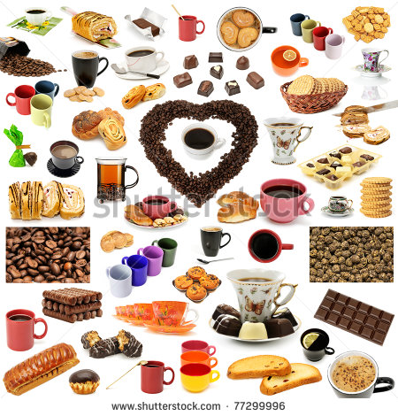 Breakfast Pastries Clipart Coffee Tea And Pastries 