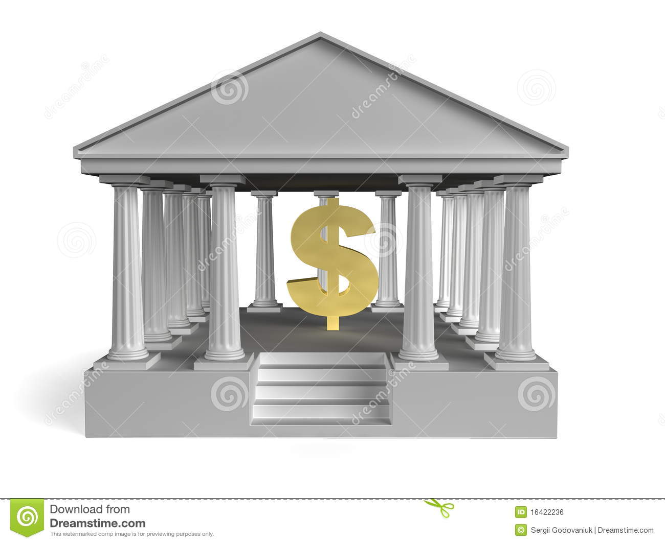 Building Bank Royalty Free Stock Image   Image  16422236