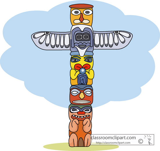 Culture   Totem Pole Culture   Classroom Clipart