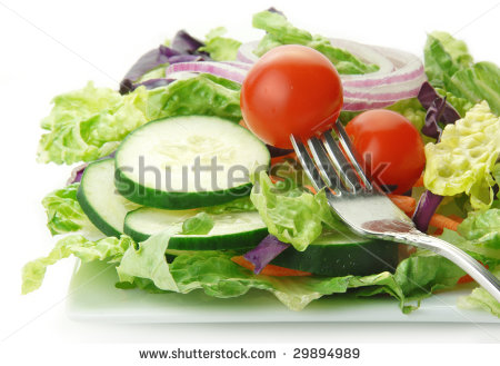 Garden Salad Clipart Fresh Garden Salad With