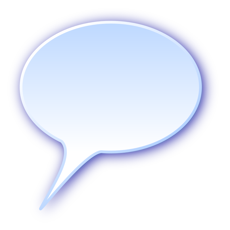Rounded Speech Bubble   