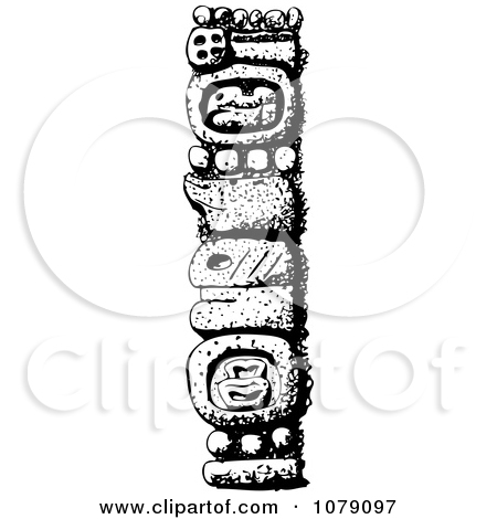 Royalty Free  Rf  Totem Pole Clipart Illustrations Vector Graphics
