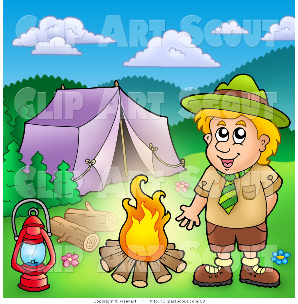 Showing Gallery For Camp Fire Clip Art Girl Scout