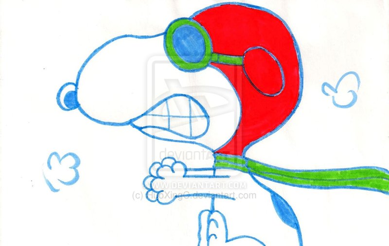 Snoopy Flying Ace Ii By Huoxingc On Deviantart Clipart