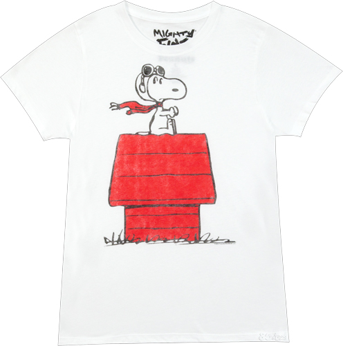 Snoopy Flying Ace Shirt T Shirt   80stees Com T Shirt Review
