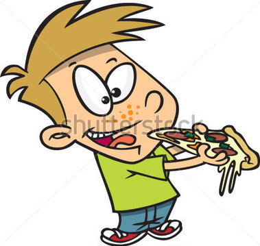     Source File Browse   People   Cartoon Boy Eating A Slice Of Pizza