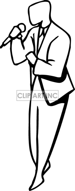 Auctions Singer Signing Ppu0160 Gif Clip Art People Occupations