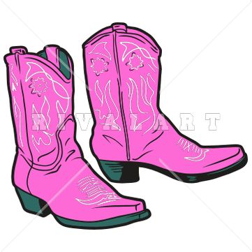 Cowboy Boots Clip Art
