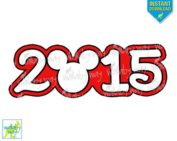      Disney 2015 2015 Mickey 2015 Design Png Include Disney Clipart