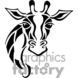 Giraffe Silhouette Clip Art   Clipart Panda   Free Clipart Images