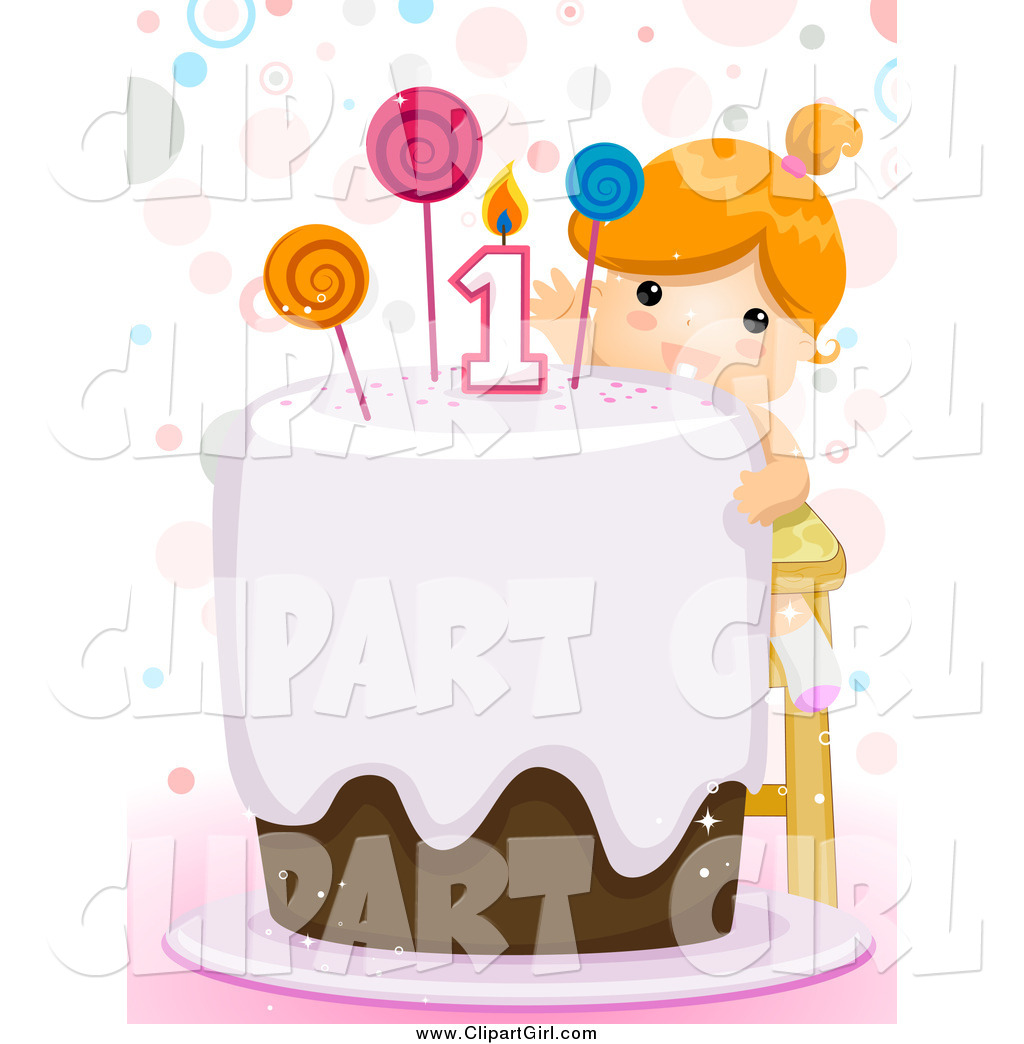     Girl Reaching Towards The Candle On Her Cake By Bnp Design Studio