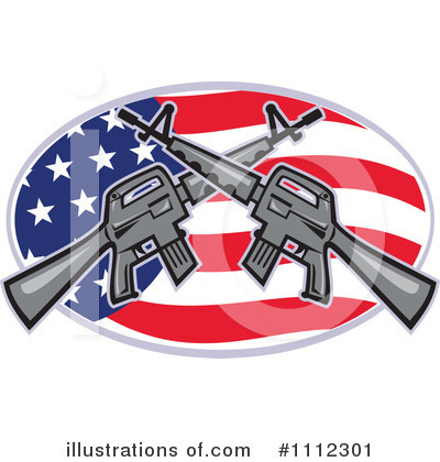 Guns Clipart  1112301 By Patrimonio   Royalty Free  Rf  Stock    