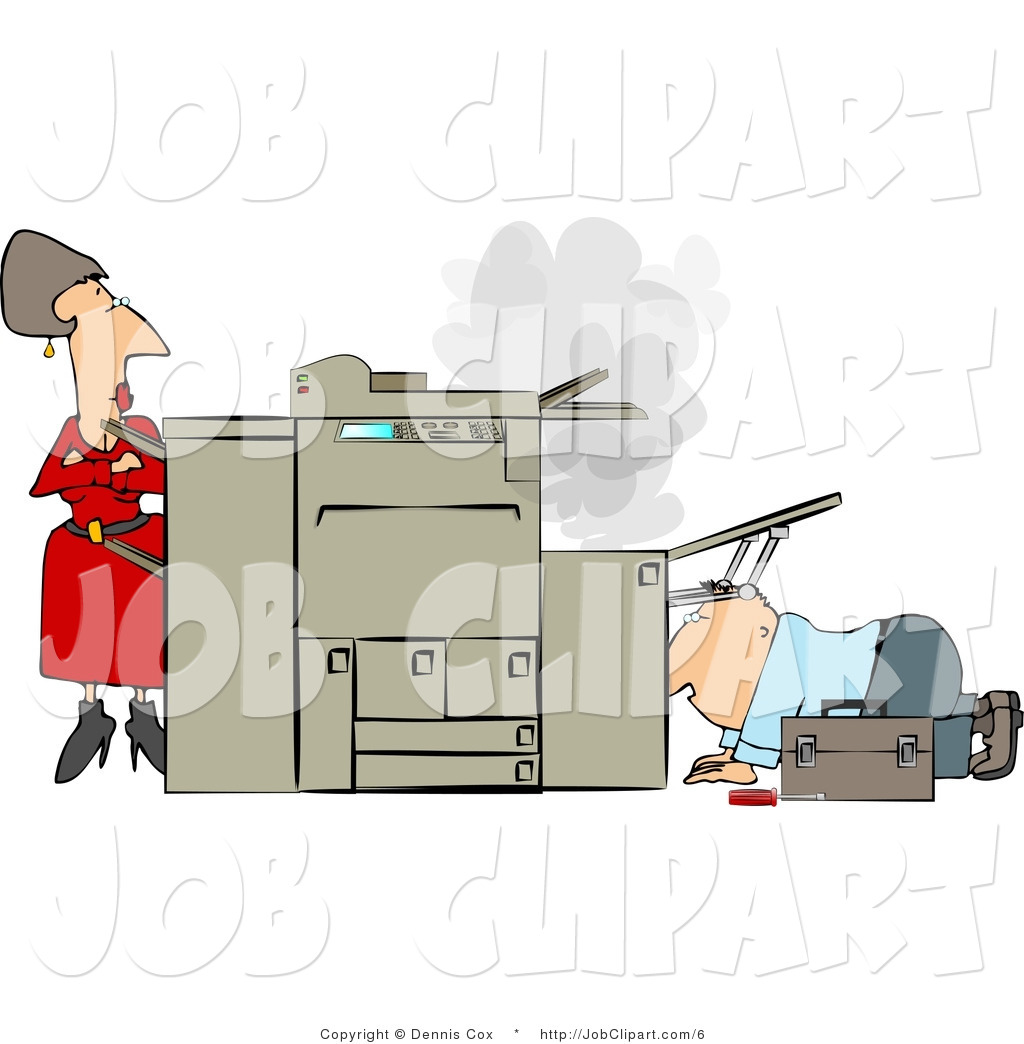 Larger Preview  Job Clip Art Of A Businesswoman Impatiently Watching A
