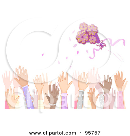 Royalty Free  Rf  Bridal Bouquet Clipart Illustrations Vector