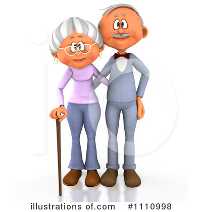 Royalty Free  Rf  Grandparents Clipart Illustration By Andresr   Stock