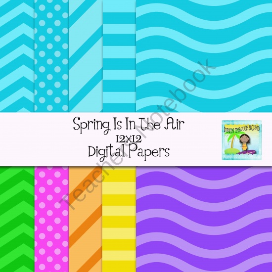 Spring Is In The Air From Surfin Clipart On Teachersnotebook Com  30    