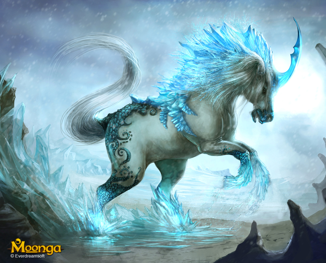Unicorn Creator Of Ice By Na V On Deviantart