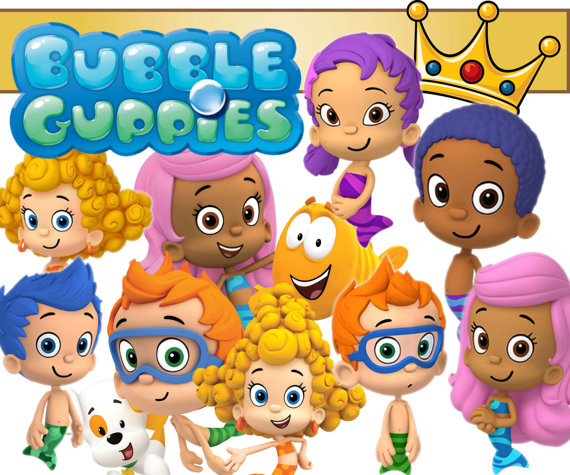 24 Bubble Guppies Clipart Bubble Guppies Clip Art Instant Download
