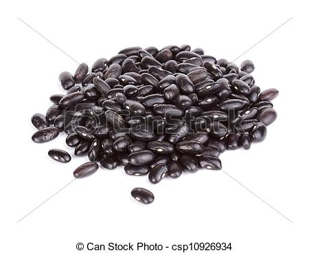Clip Art Black   White Beans