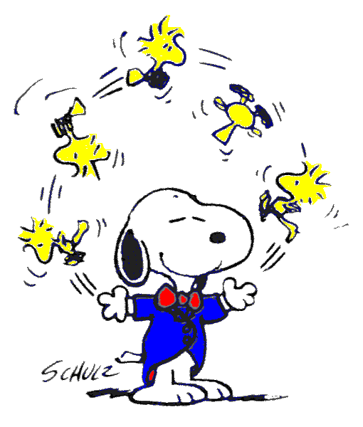 Clip Art Snoopy Dancing Be Yourself 500px Snoopy Gif Happy Dance Clip