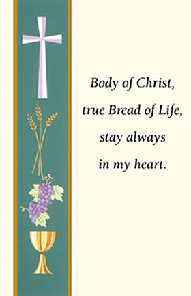 First Communion Prayer Card   Set Of 100 Holy Cards