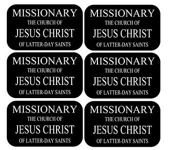 Lds Missionary Name Tag Clipart Clipart Suggest