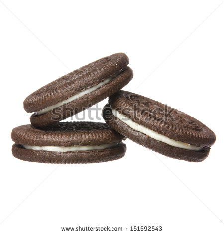 Oreo Cookie Clip Art Black And White Chocolate Cookies With Cream