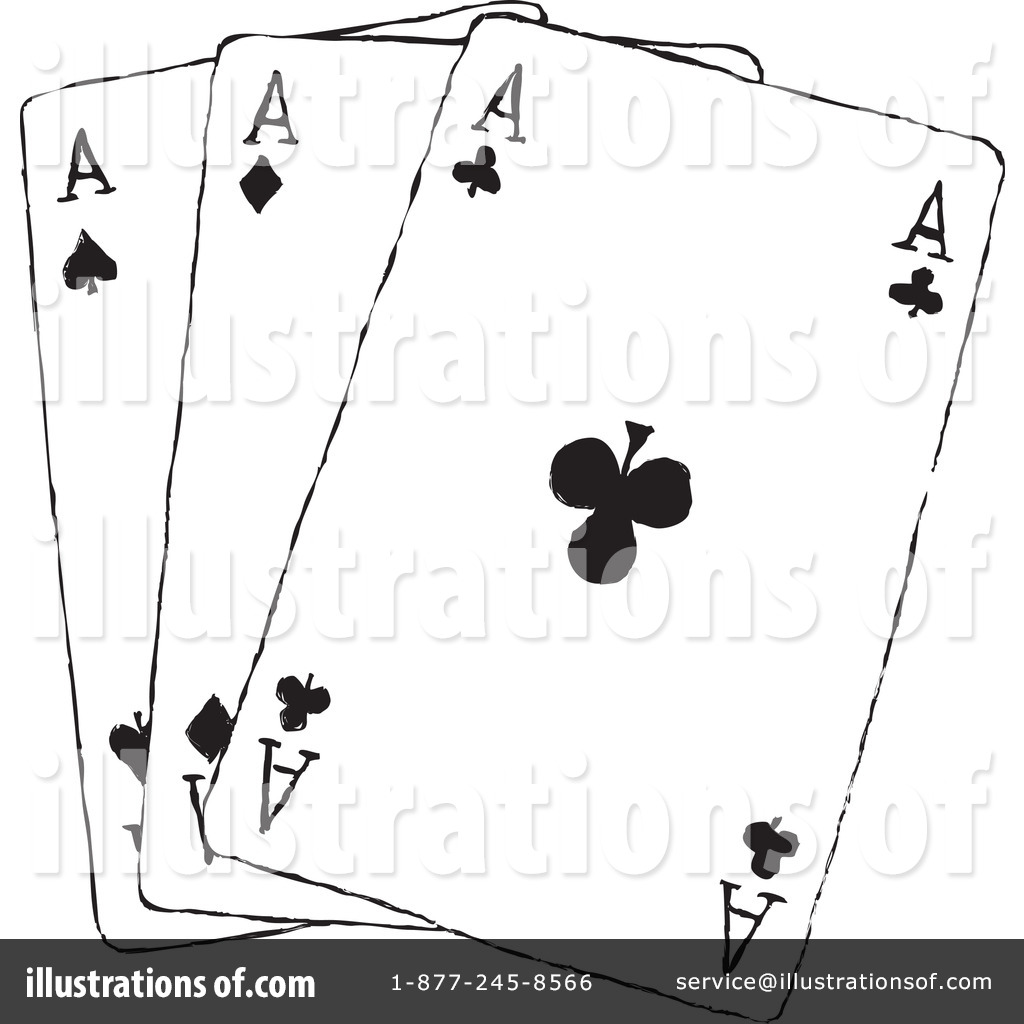 Royalty Free  Rf  Playing Cards Clipart Illustration By Prawny   Stock